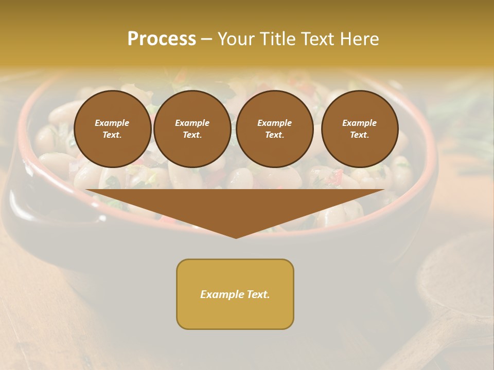 Pepper Vegetarian Cannellini PowerPoint Template