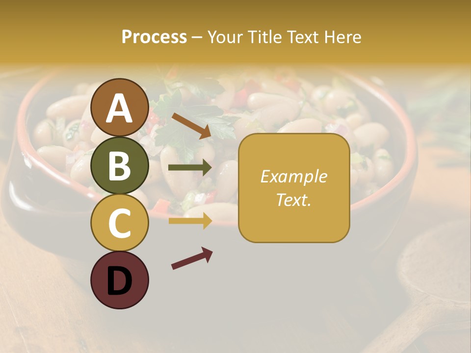 Pepper Vegetarian Cannellini PowerPoint Template