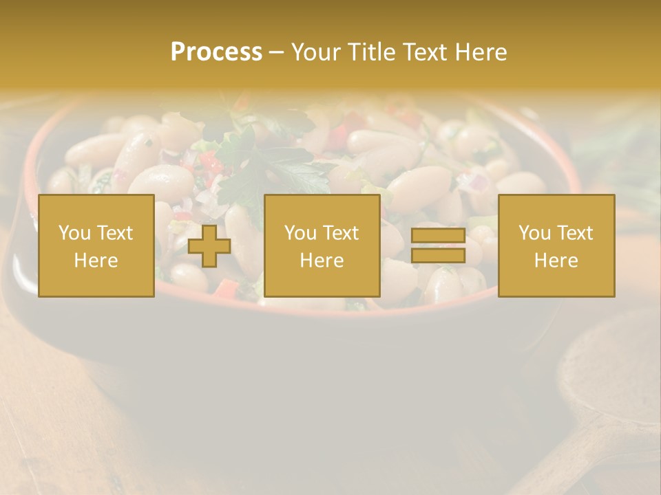 Pepper Vegetarian Cannellini PowerPoint Template