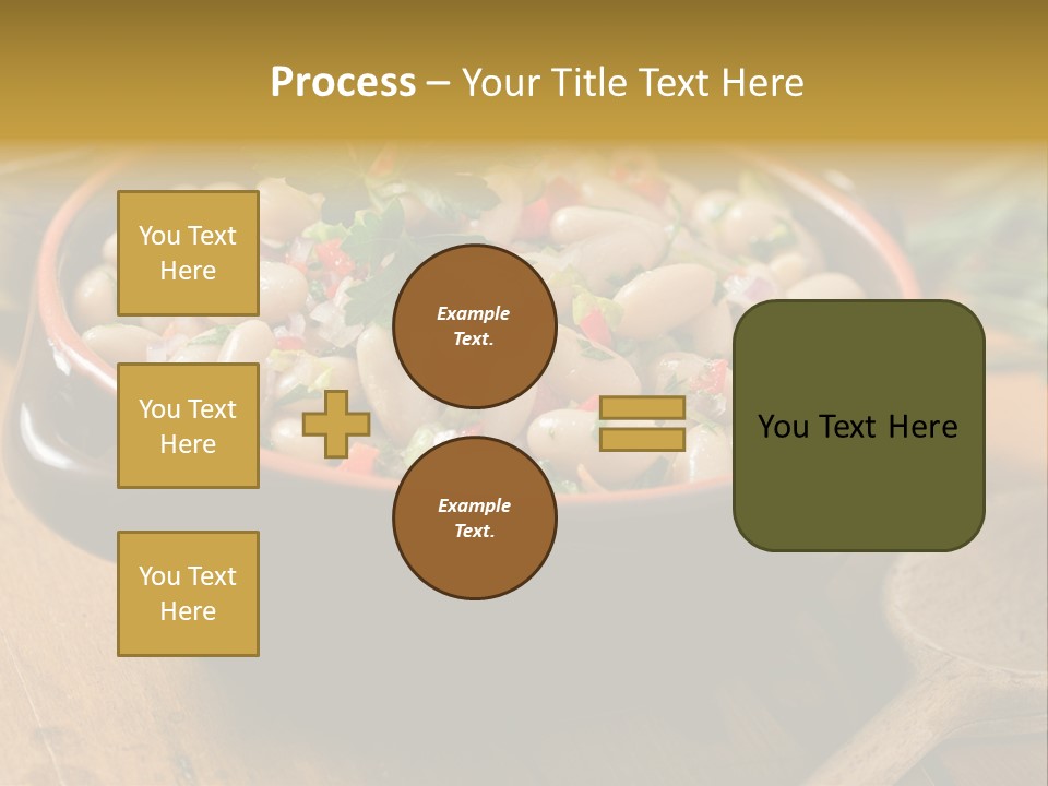 Pepper Vegetarian Cannellini PowerPoint Template