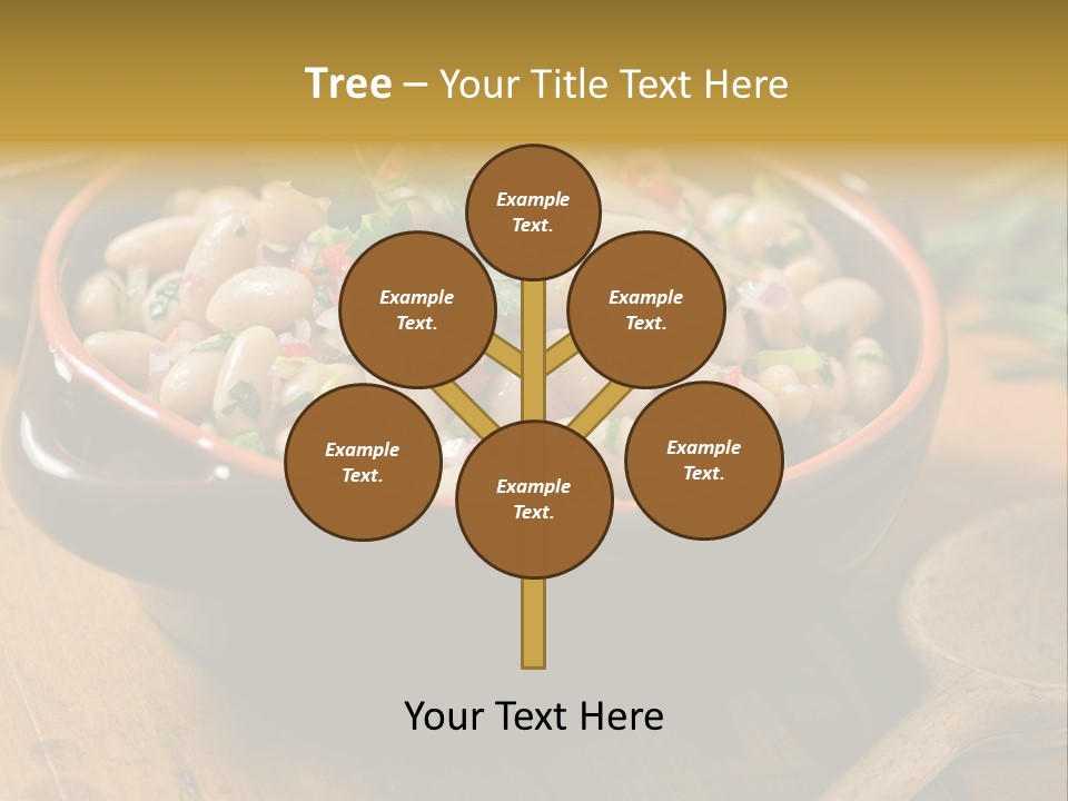 Pepper Vegetarian Cannellini PowerPoint Template