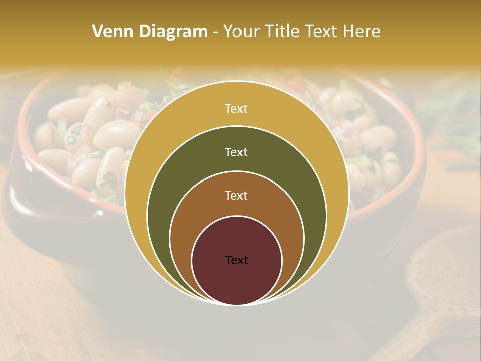 Pepper Vegetarian Cannellini PowerPoint Template