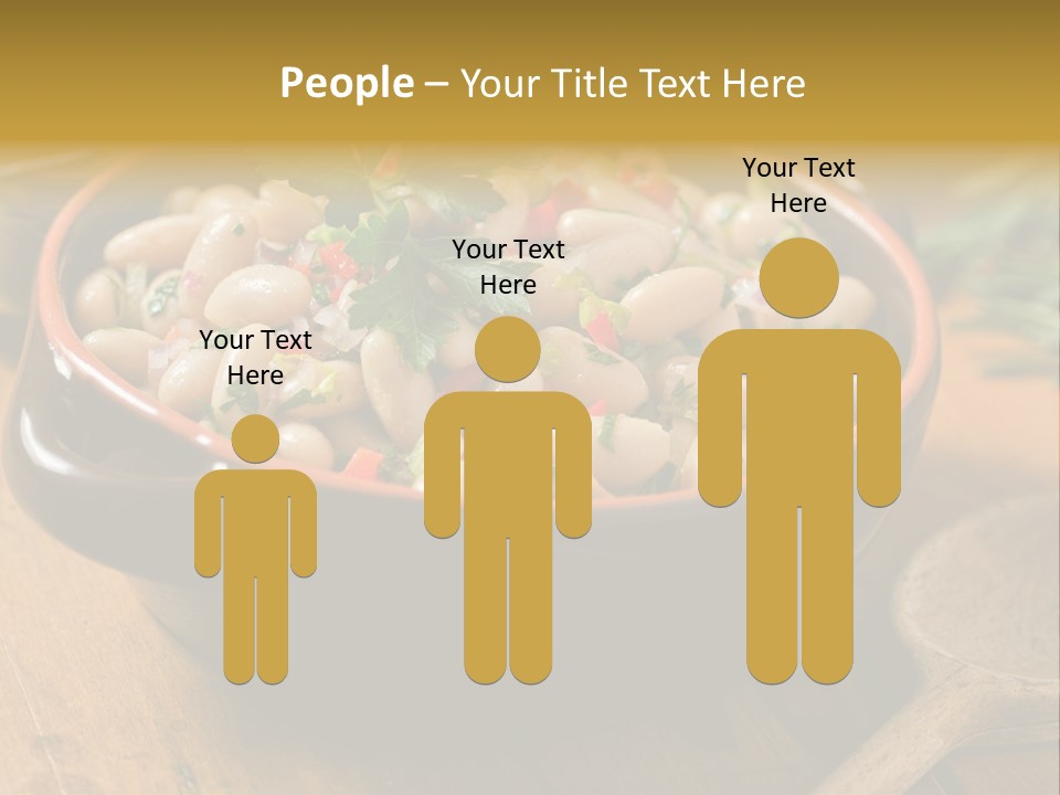 Pepper Vegetarian Cannellini PowerPoint Template