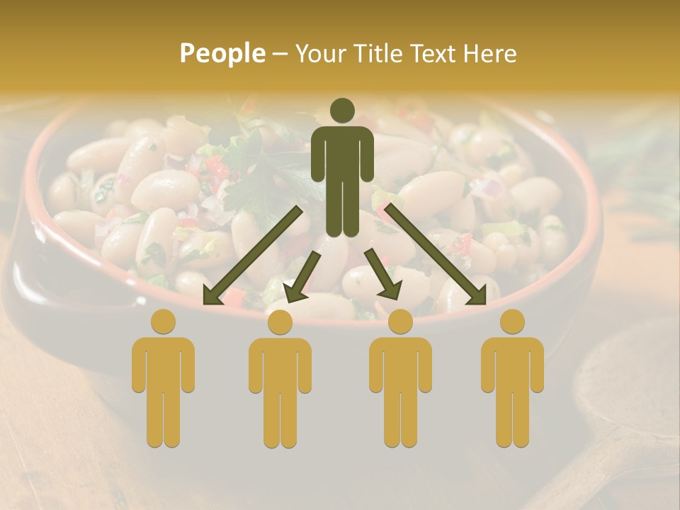 Pepper Vegetarian Cannellini PowerPoint Template