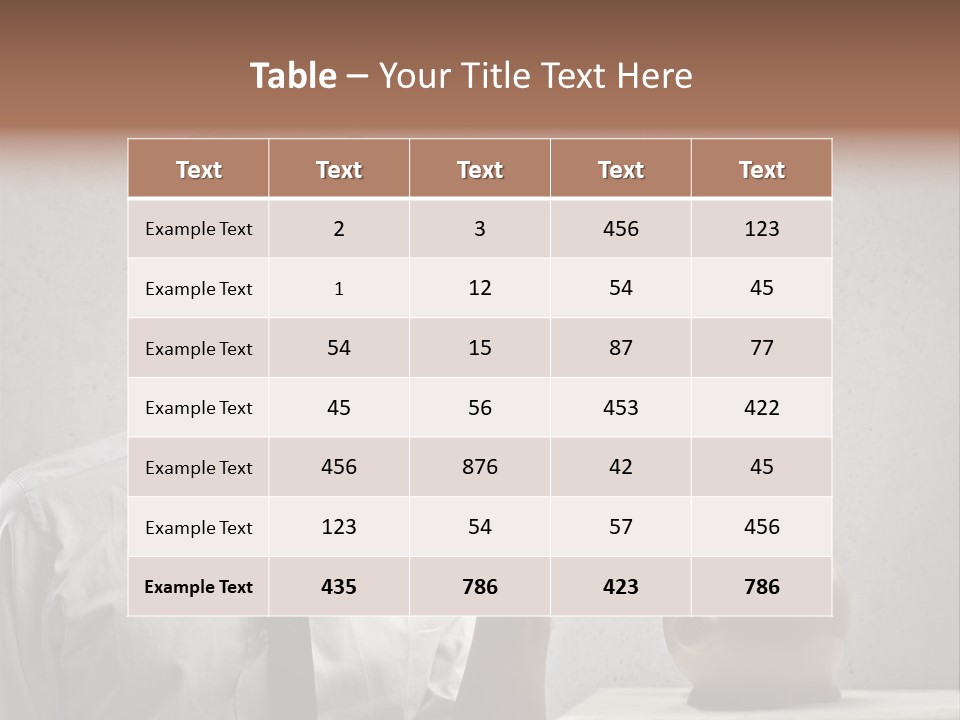 Businessman Box Earn PowerPoint Template