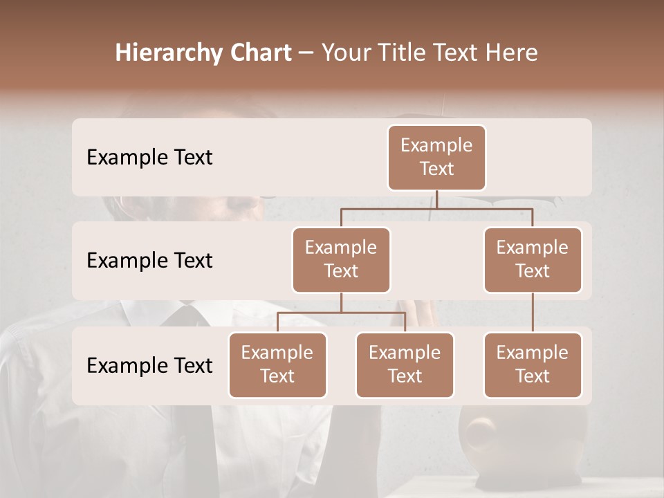 Businessman Box Earn PowerPoint Template