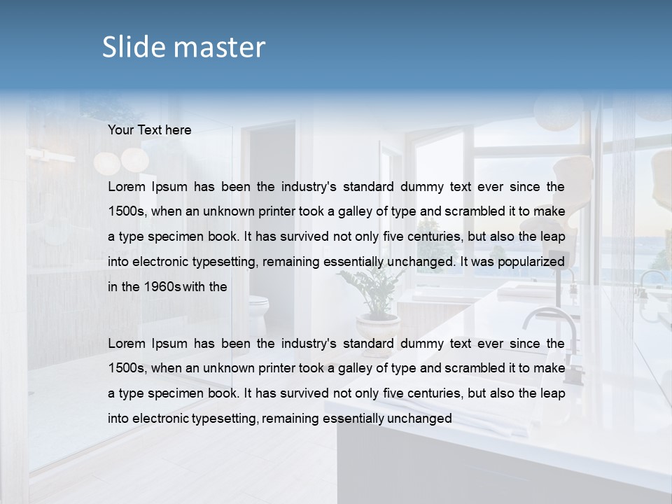 Fancy Renovation Counter PowerPoint Template