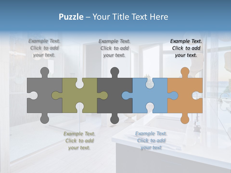 Fancy Renovation Counter PowerPoint Template