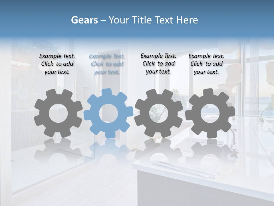 Fancy Renovation Counter PowerPoint Template