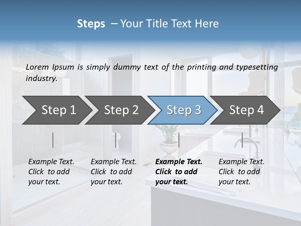 Fancy Renovation Counter PowerPoint Template
