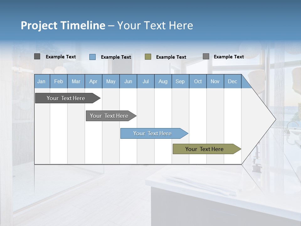 Fancy Renovation Counter PowerPoint Template