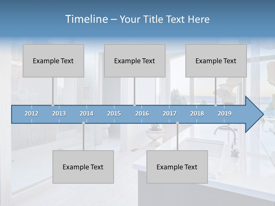 Fancy Renovation Counter PowerPoint Template