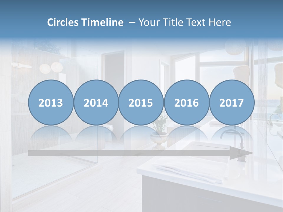 Fancy Renovation Counter PowerPoint Template