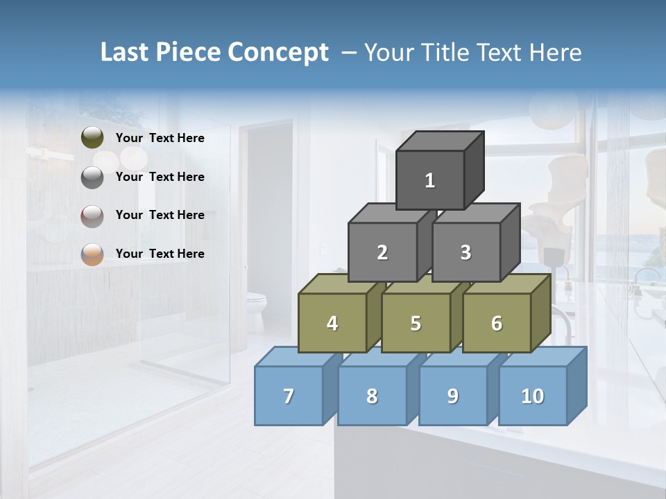 Fancy Renovation Counter PowerPoint Template