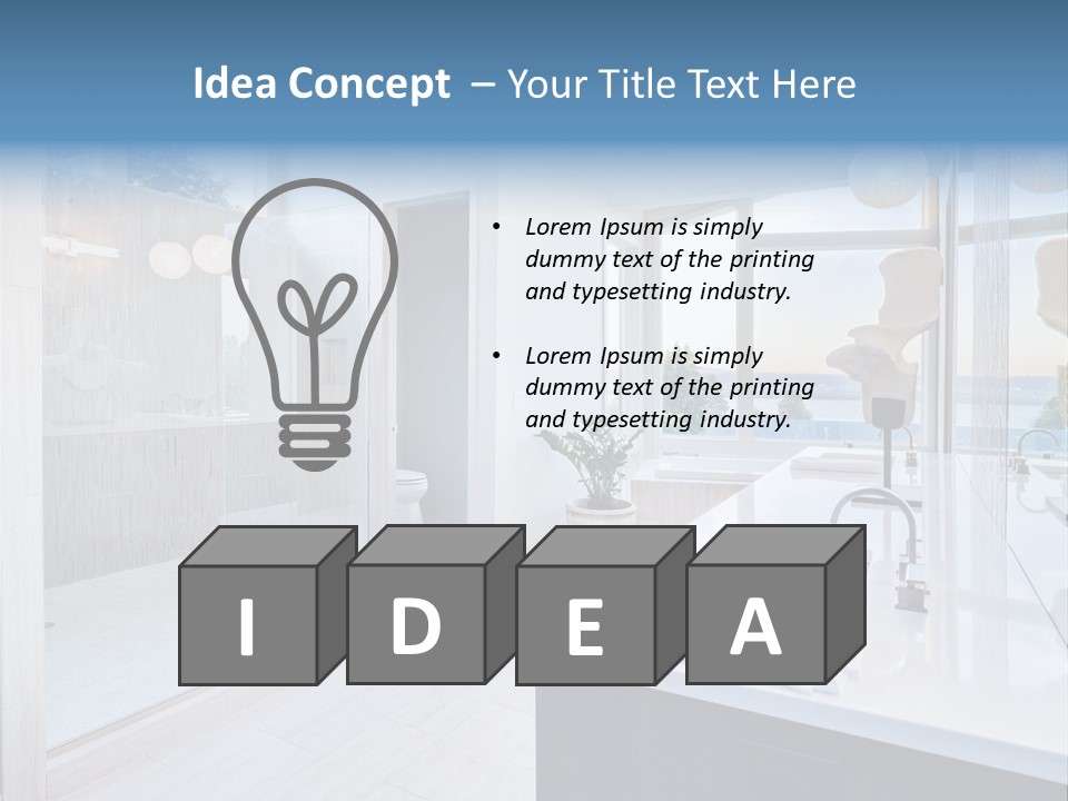 Fancy Renovation Counter PowerPoint Template