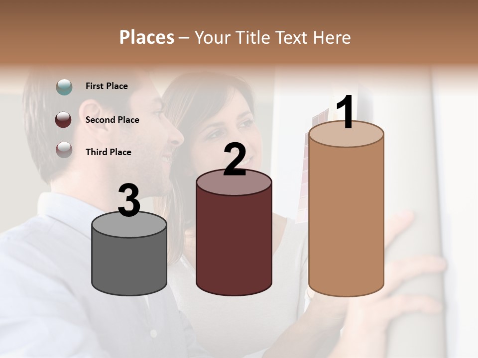 Chart Choose Wallpaper PowerPoint Template