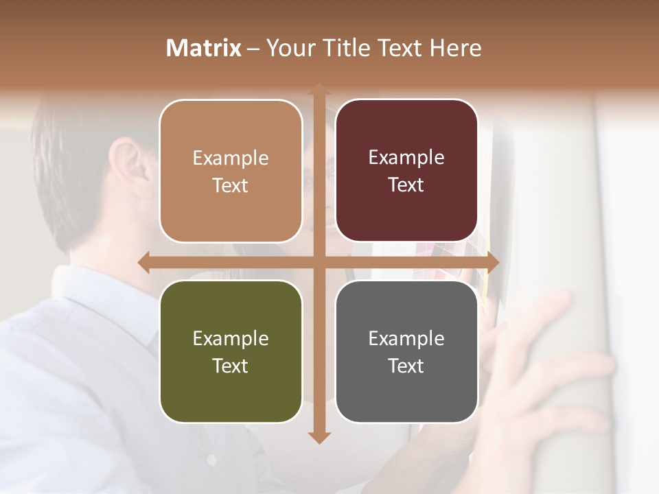 Chart Choose Wallpaper PowerPoint Template
