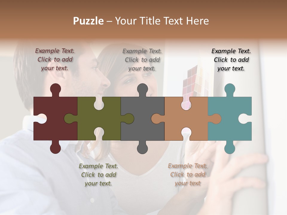 Chart Choose Wallpaper PowerPoint Template