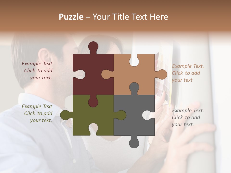 Chart Choose Wallpaper PowerPoint Template