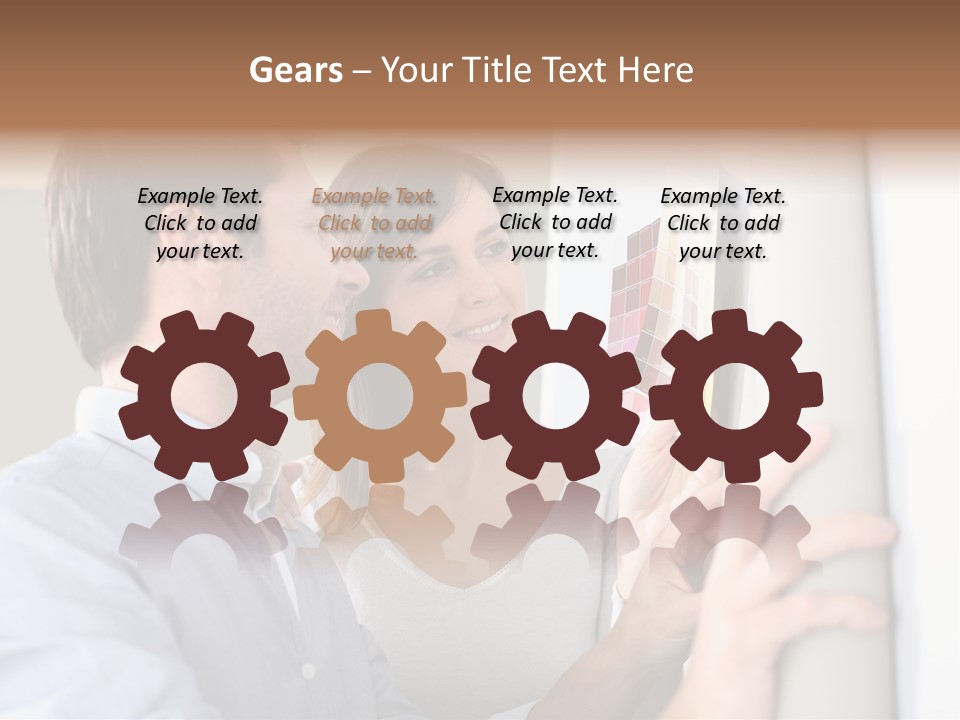 Chart Choose Wallpaper PowerPoint Template