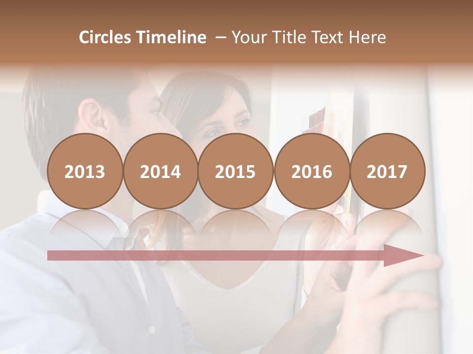 Chart Choose Wallpaper PowerPoint Template