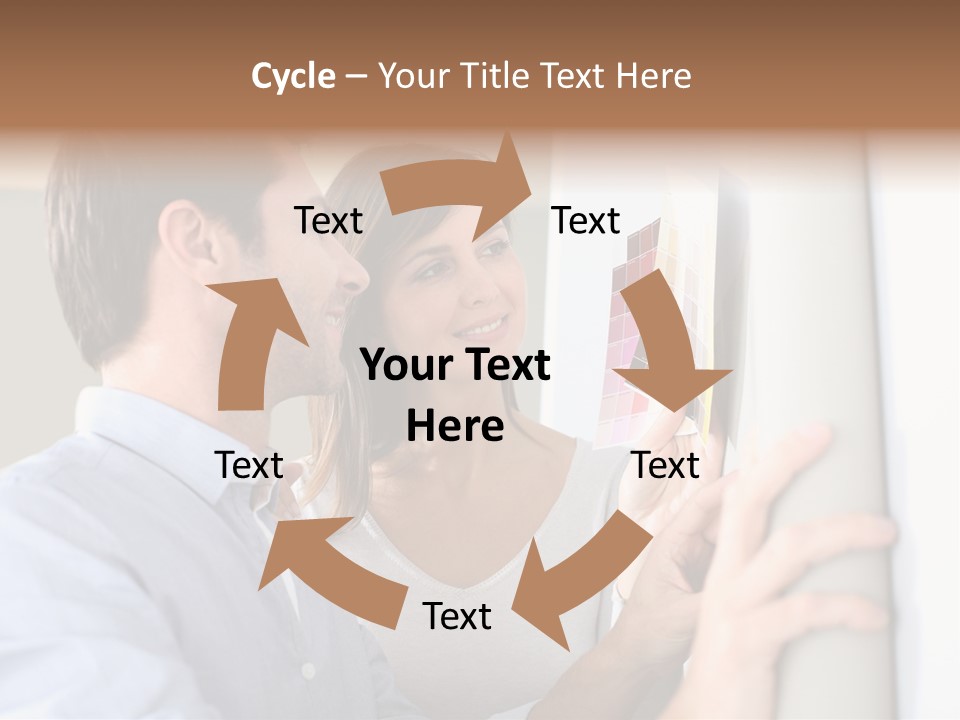 Chart Choose Wallpaper PowerPoint Template