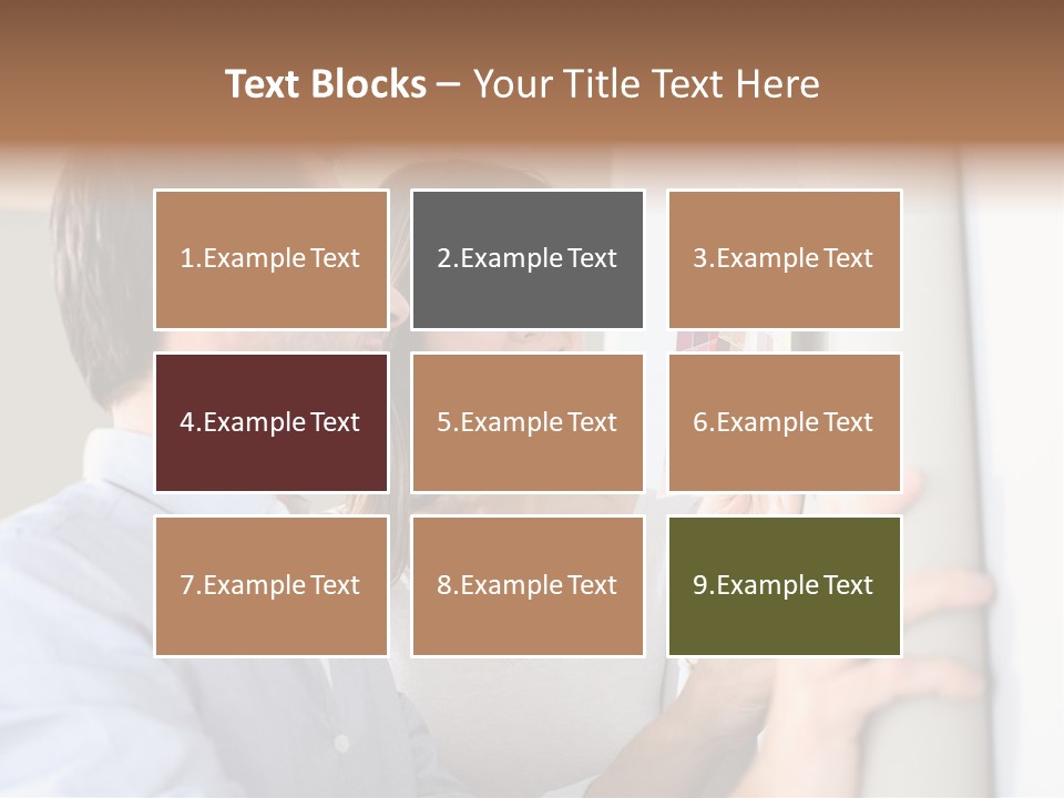 Chart Choose Wallpaper PowerPoint Template