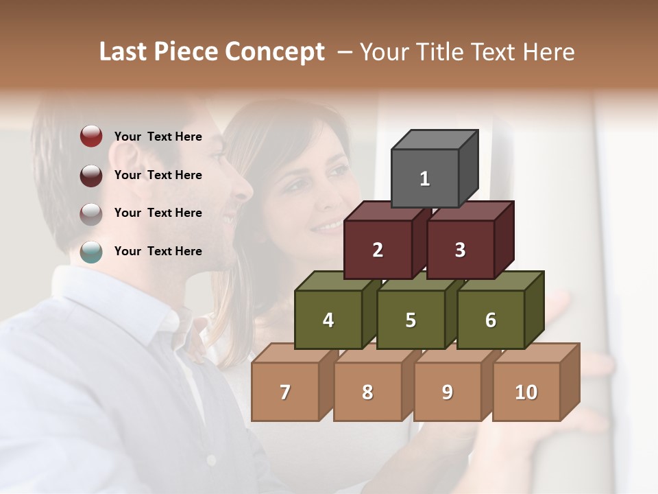 Chart Choose Wallpaper PowerPoint Template
