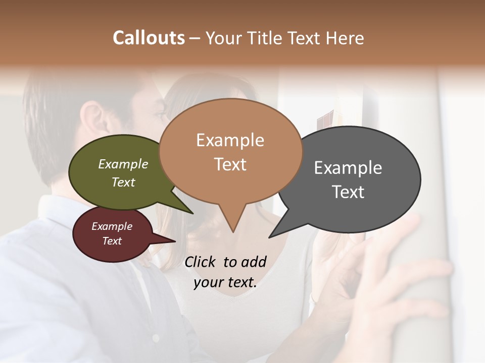 Chart Choose Wallpaper PowerPoint Template