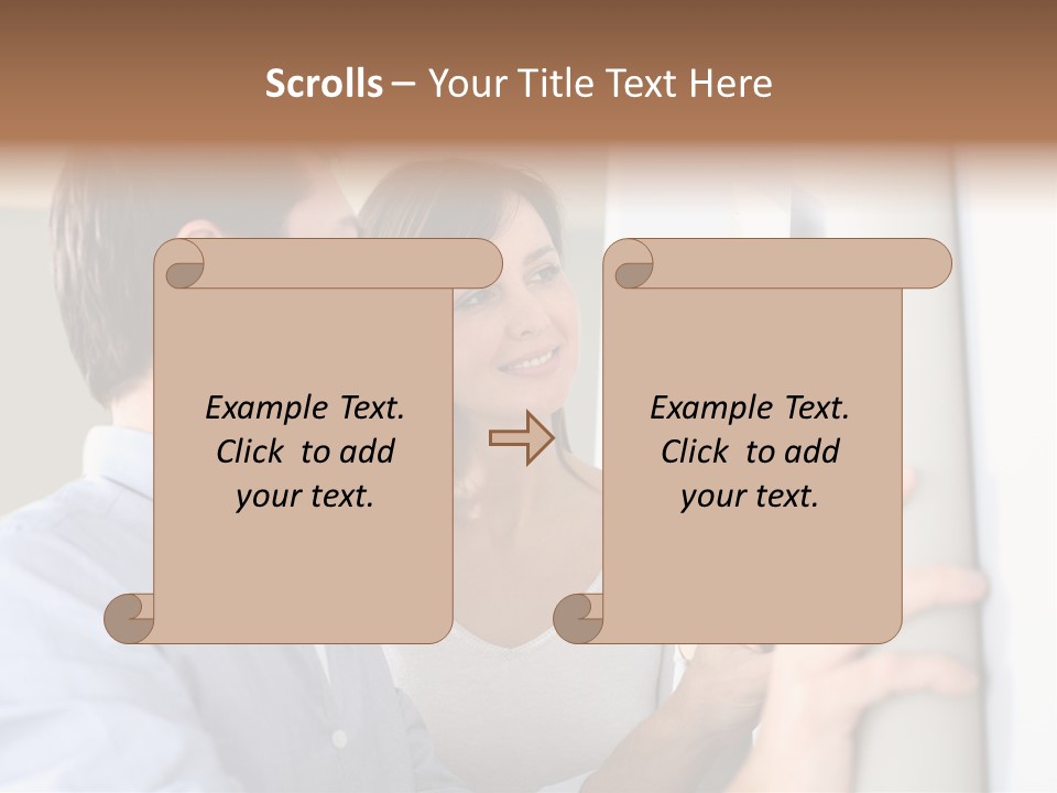 Chart Choose Wallpaper PowerPoint Template