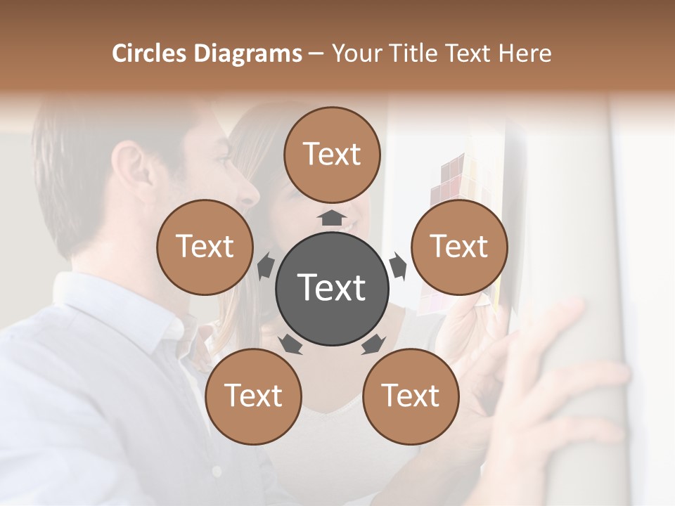 Chart Choose Wallpaper PowerPoint Template