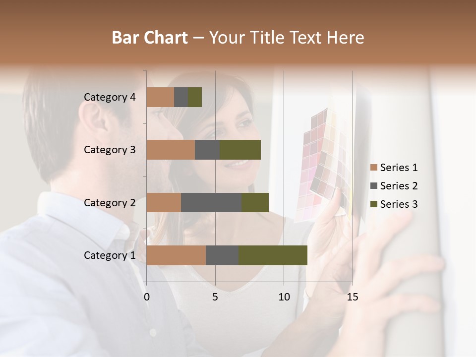 Chart Choose Wallpaper PowerPoint Template