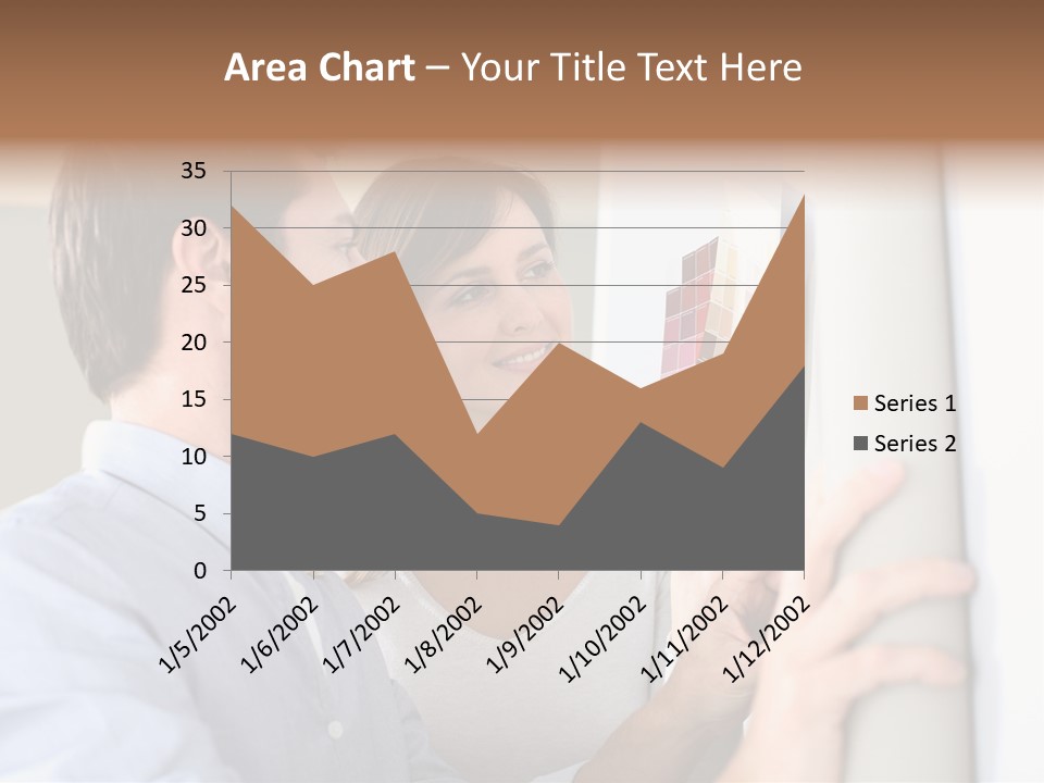 Chart Choose Wallpaper PowerPoint Template