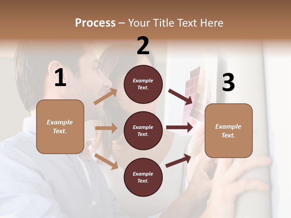 Chart Choose Wallpaper PowerPoint Template