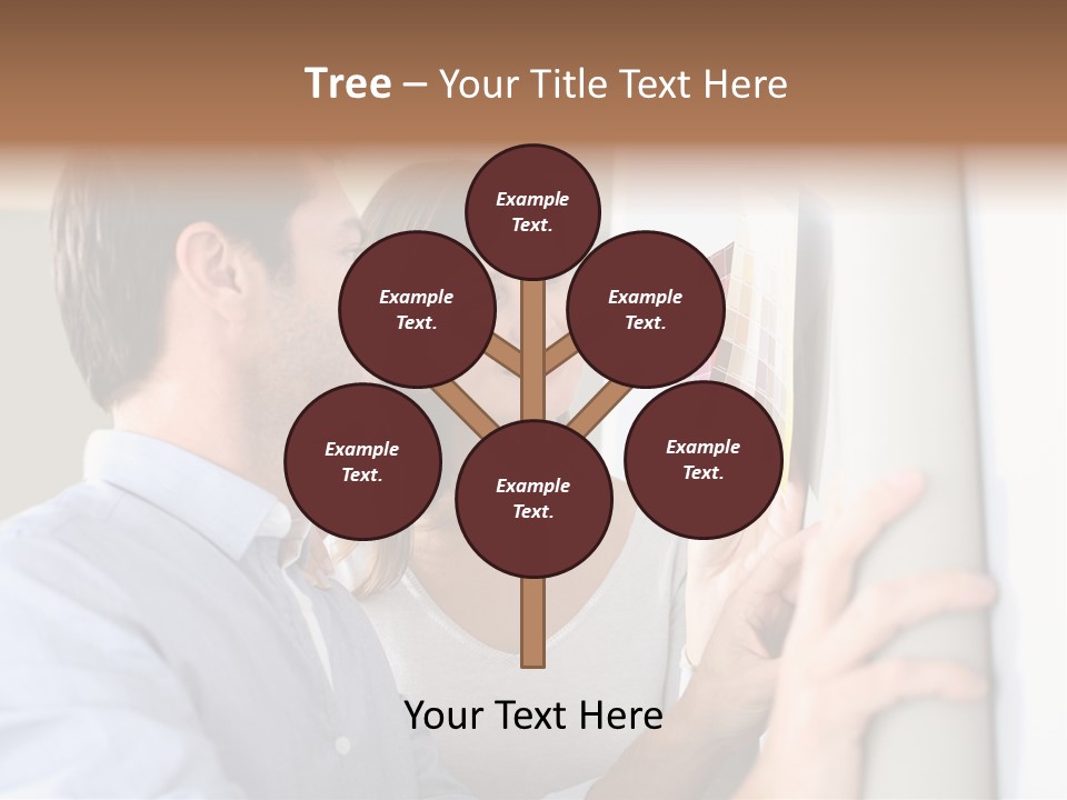 Chart Choose Wallpaper PowerPoint Template