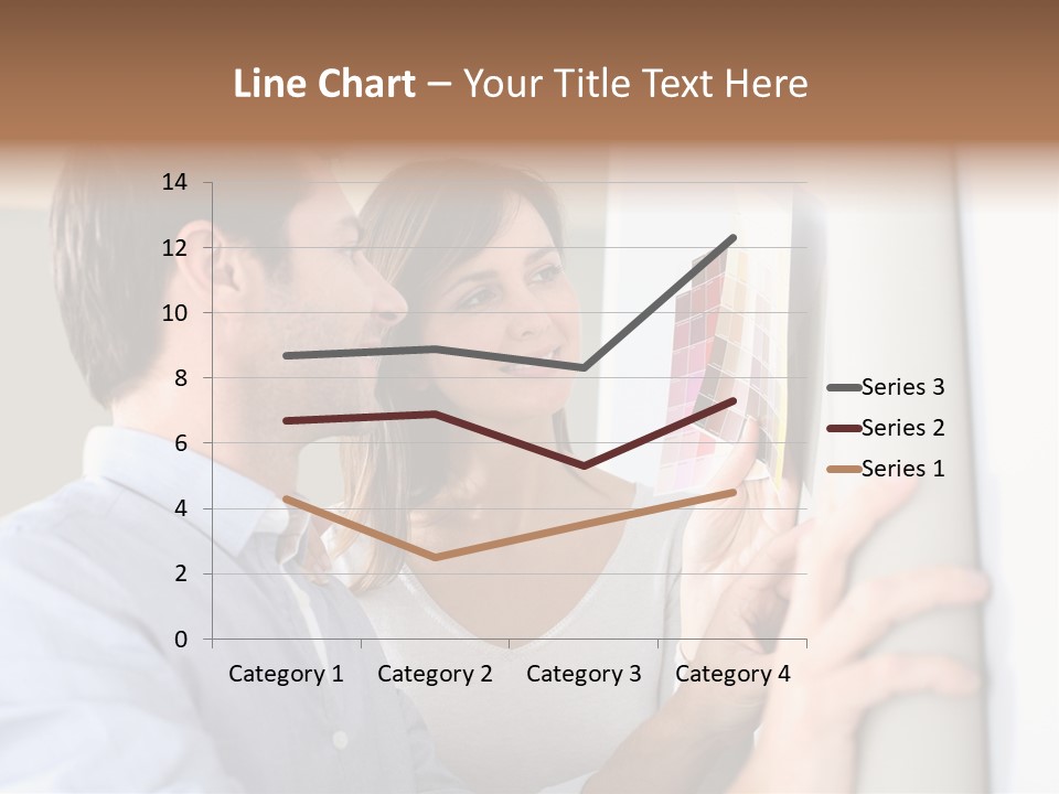 Chart Choose Wallpaper PowerPoint Template