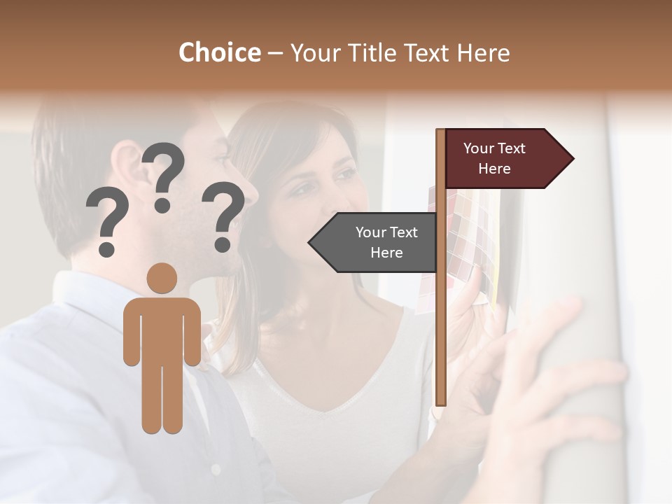 Chart Choose Wallpaper PowerPoint Template