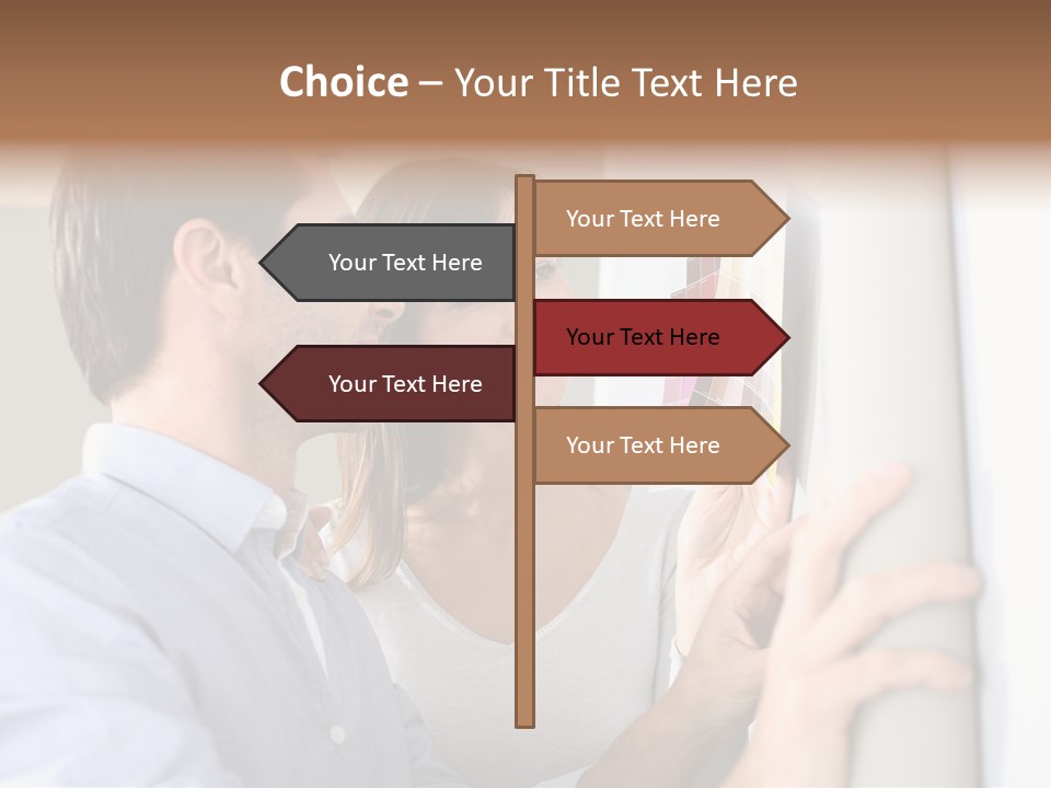 Chart Choose Wallpaper PowerPoint Template