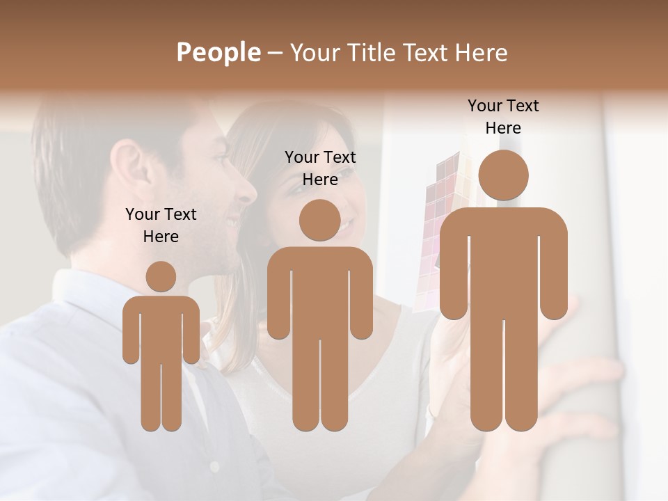 Chart Choose Wallpaper PowerPoint Template