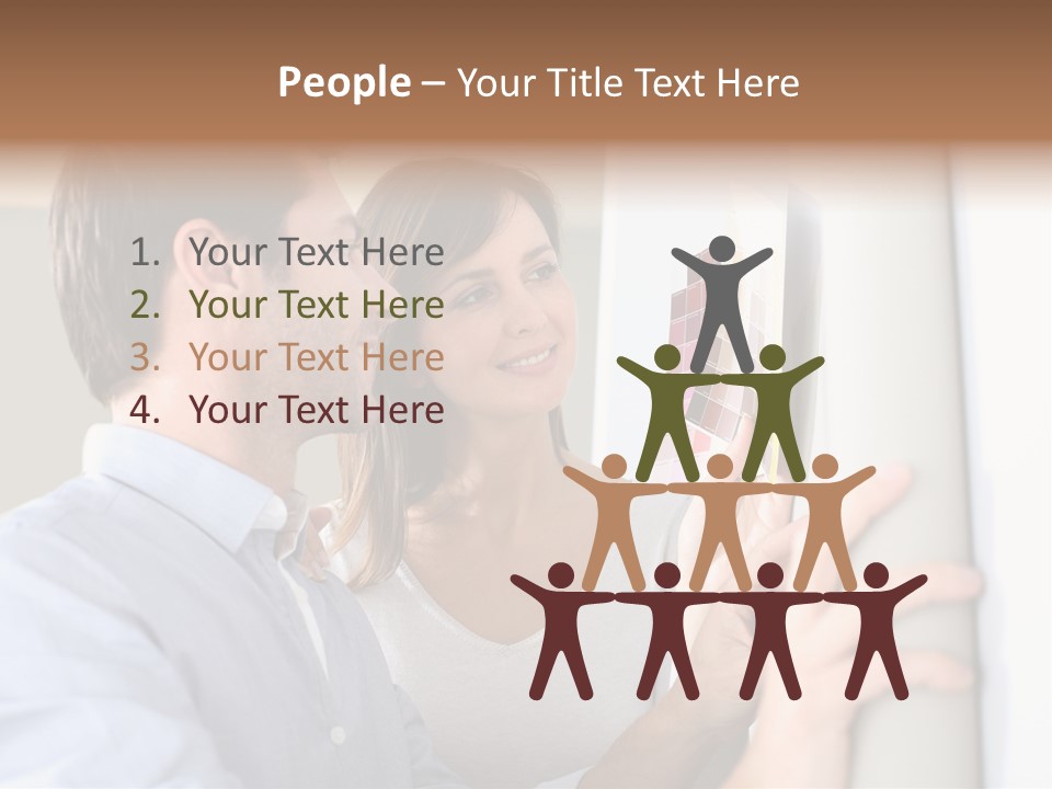 Chart Choose Wallpaper PowerPoint Template