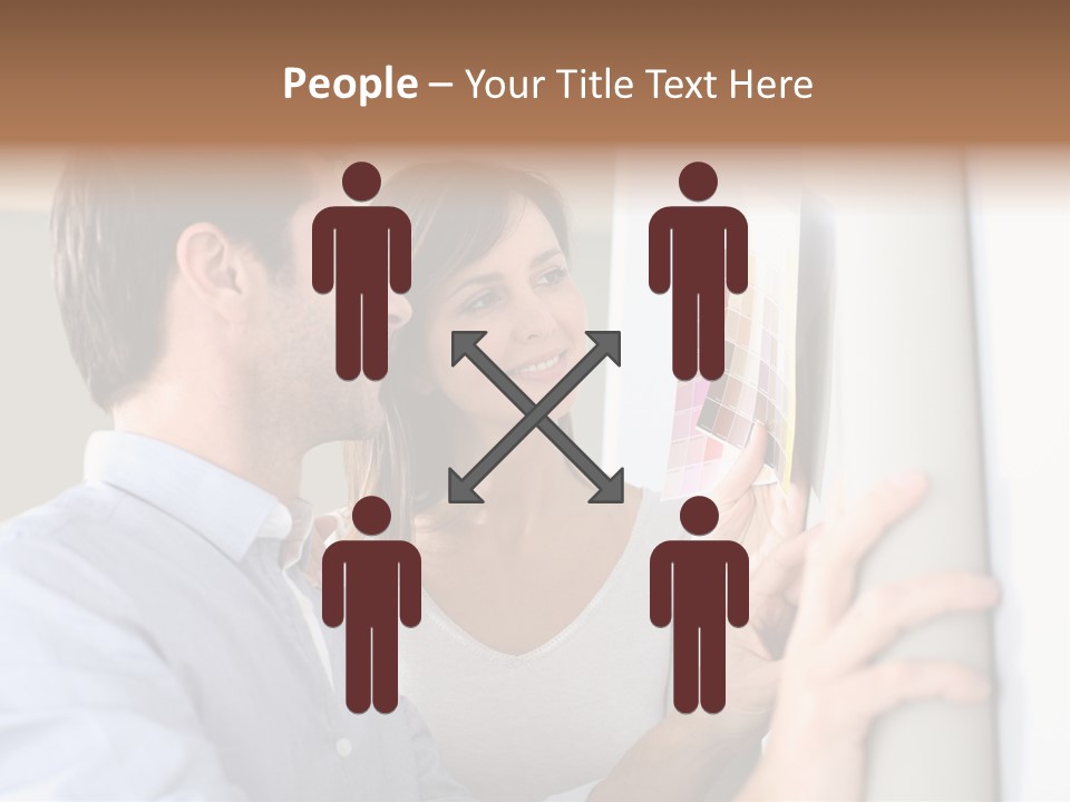 Chart Choose Wallpaper PowerPoint Template