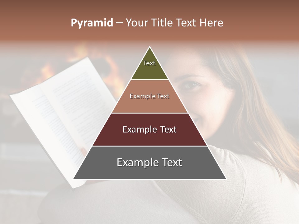 Brunette Cheerful Quiet PowerPoint Template