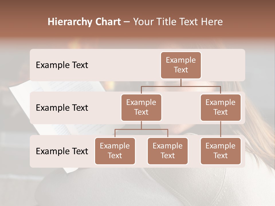 Brunette Cheerful Quiet PowerPoint Template