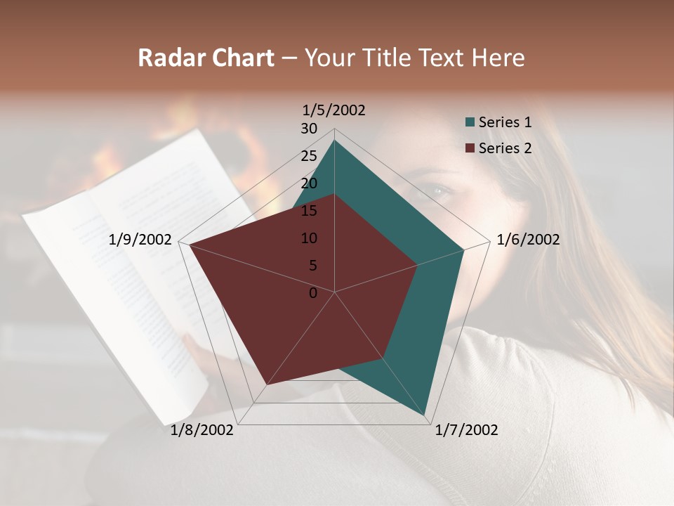 Brunette Cheerful Quiet PowerPoint Template