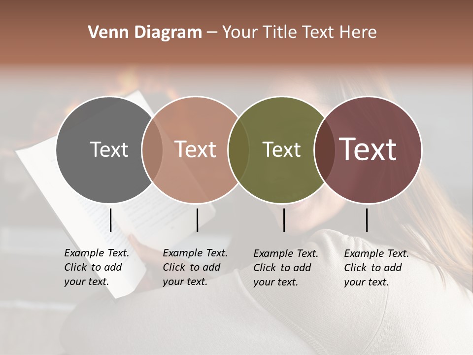 Brunette Cheerful Quiet PowerPoint Template