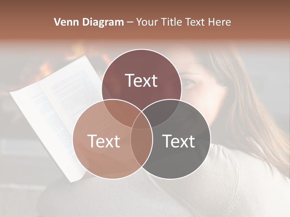 Brunette Cheerful Quiet PowerPoint Template