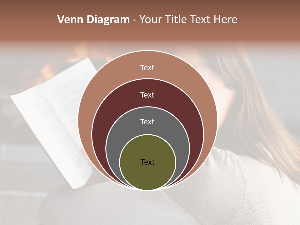 Brunette Cheerful Quiet PowerPoint Template