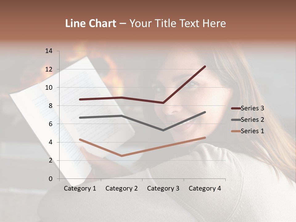 Brunette Cheerful Quiet PowerPoint Template