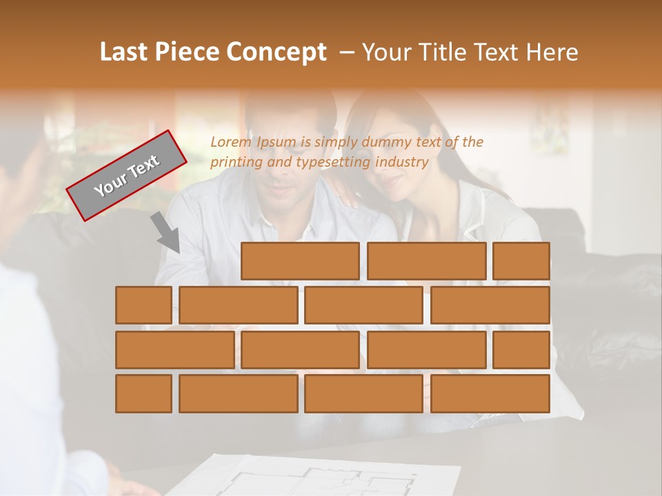 Advisor Purchasing Mortgage PowerPoint Template