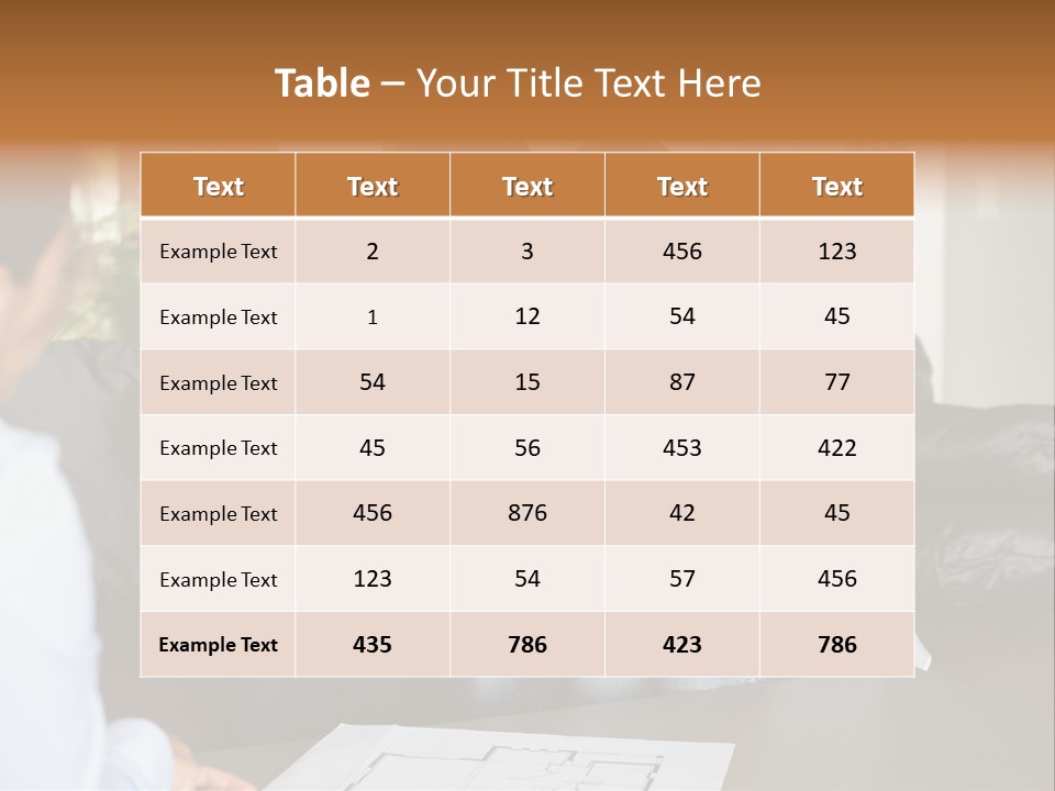 Advisor Purchasing Mortgage PowerPoint Template